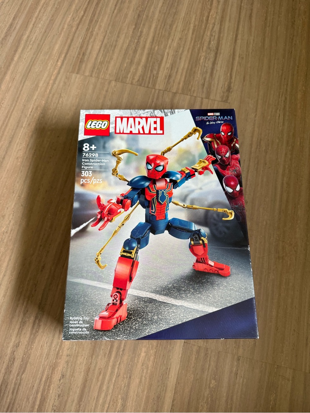 LEGO 76298 Marvel Iron Spider-Man Construction Figure BNIB
